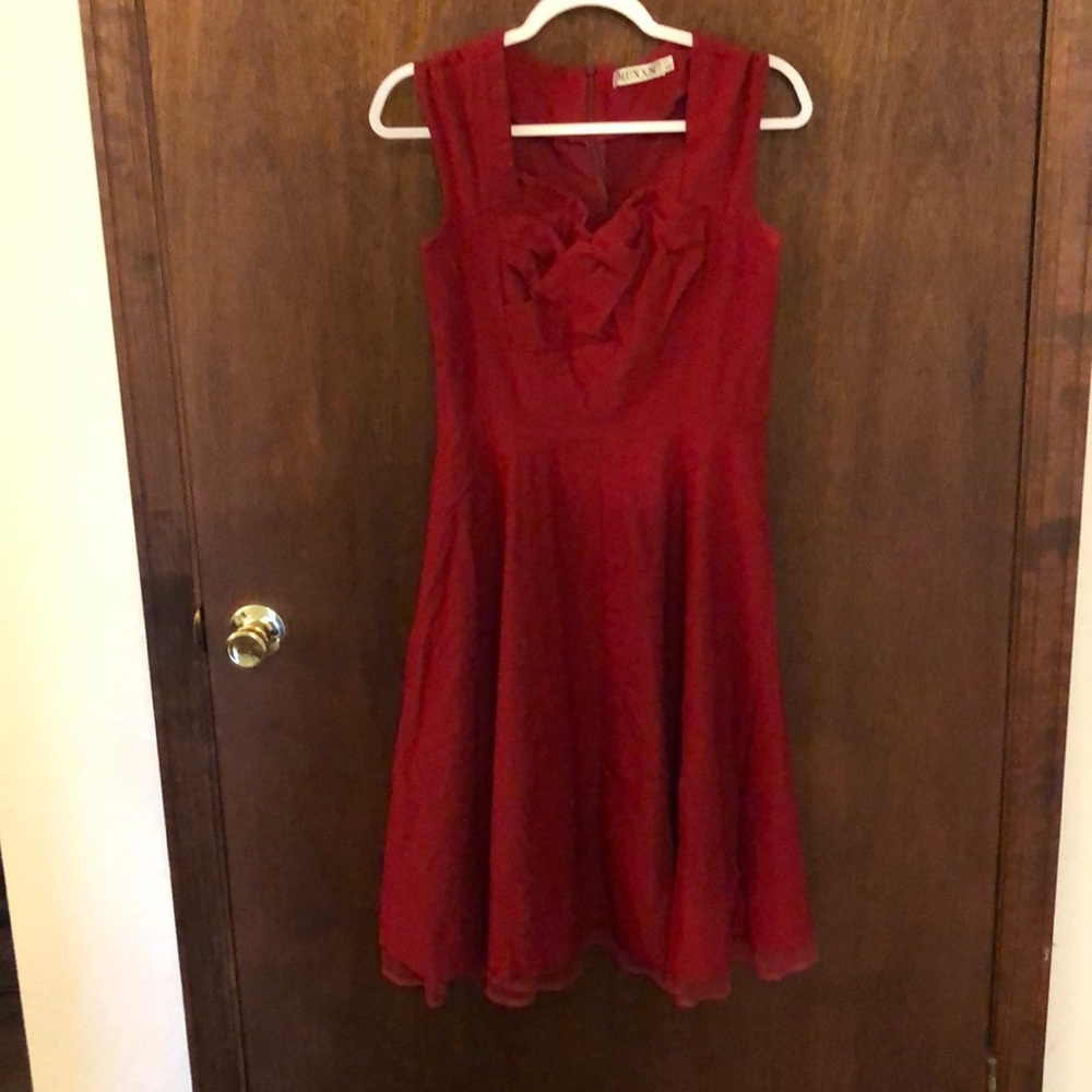 Red dress